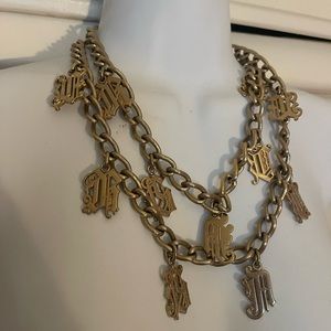 Really cool vintage Versace necklace/ belt